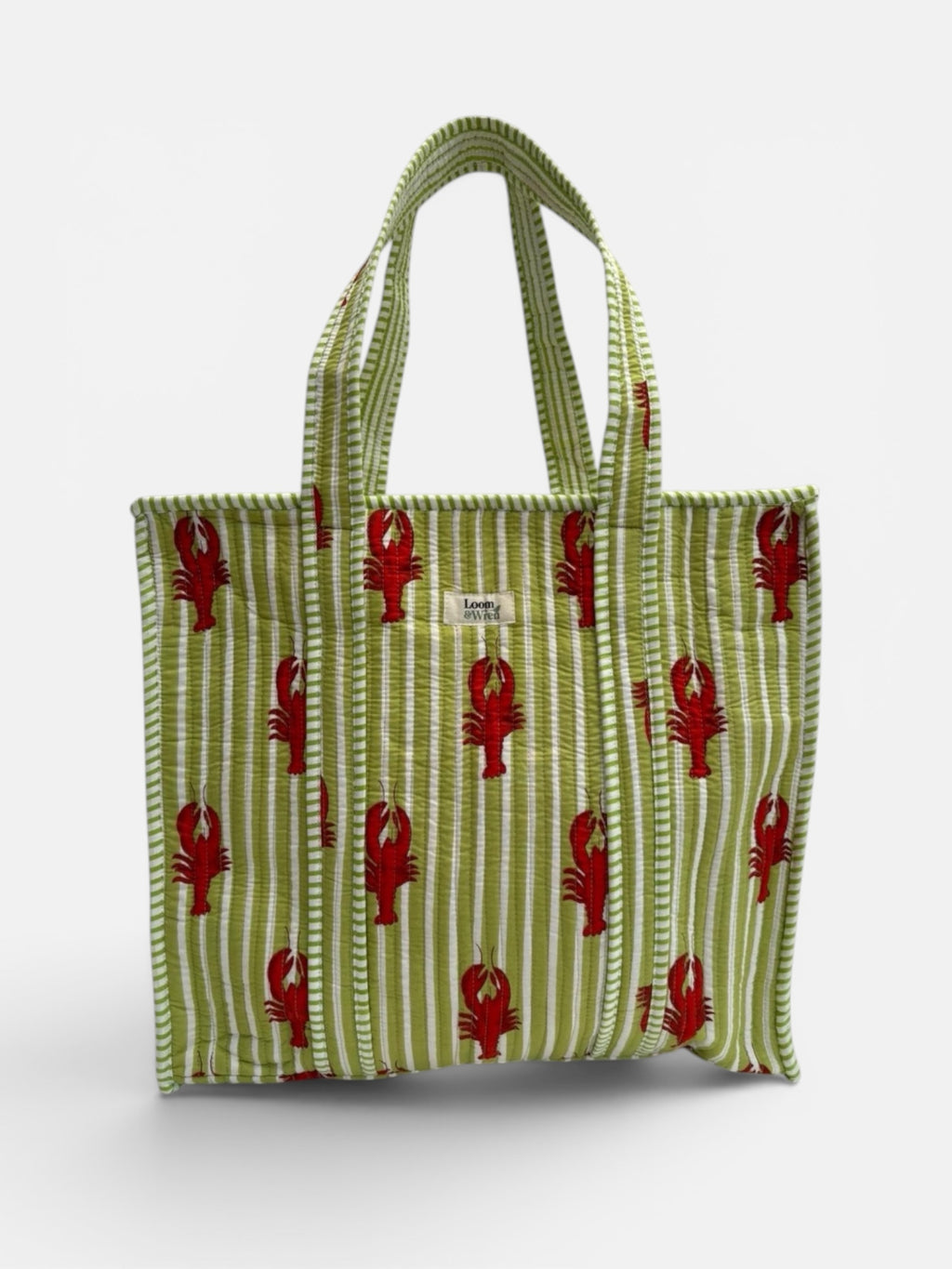 Lobster Cove Quilted Tote