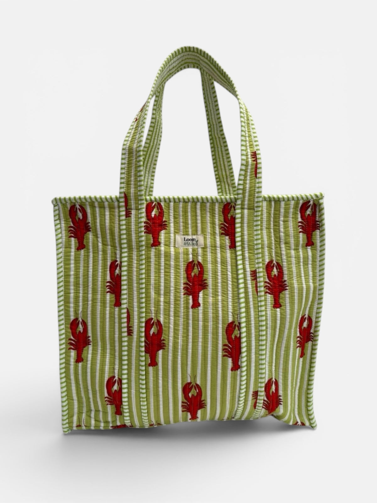 Lobster Cove Quilted Tote