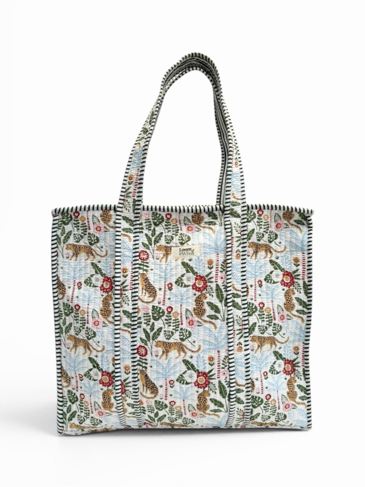 Jungle Heritage Quilted Tote