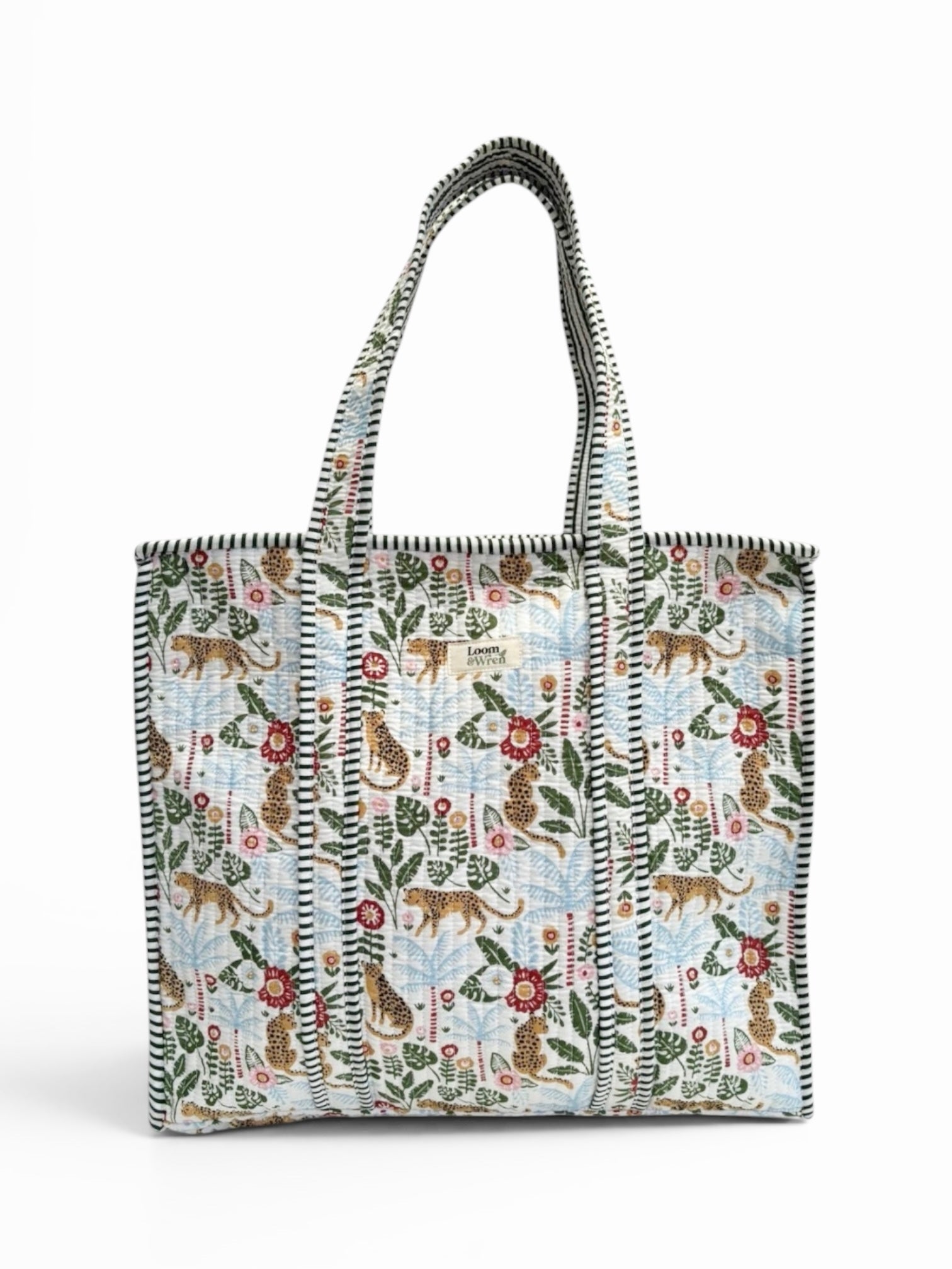 Jungle Heritage Quilted Tote