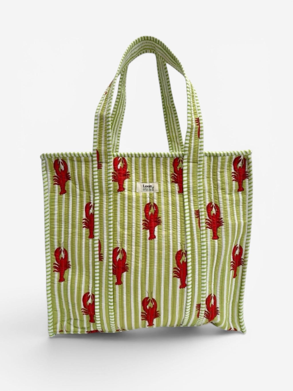 Lobster Cove Quilted Tote